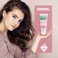 Lapte din flori de bumbac și aloe vera
