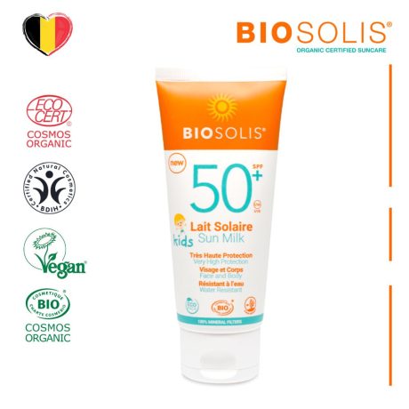 Protectie-solare-BioSolis-Lapte-bio-pentru-copii-SPF50